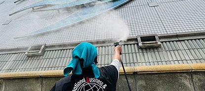 外壁クリーニング